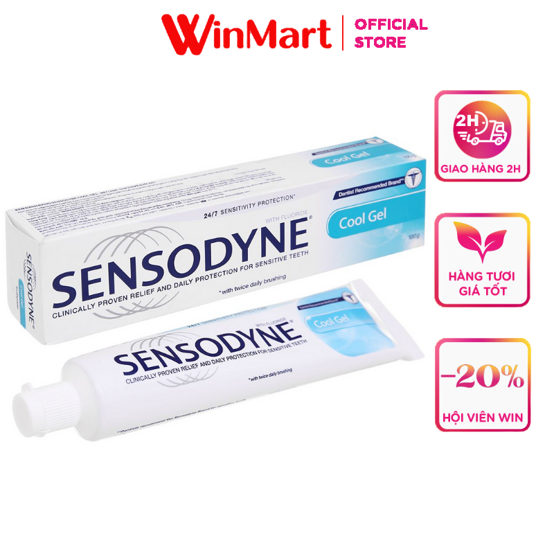 [Siêu thị WinMart] -  Kem đánh răng SENSODYNE mát lạnh 160g