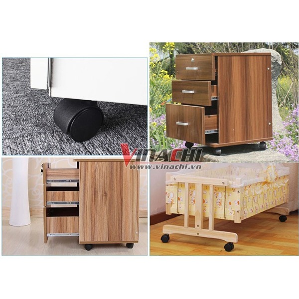 Bánh xe lăn chốt vặn - 38mm - 1 cái