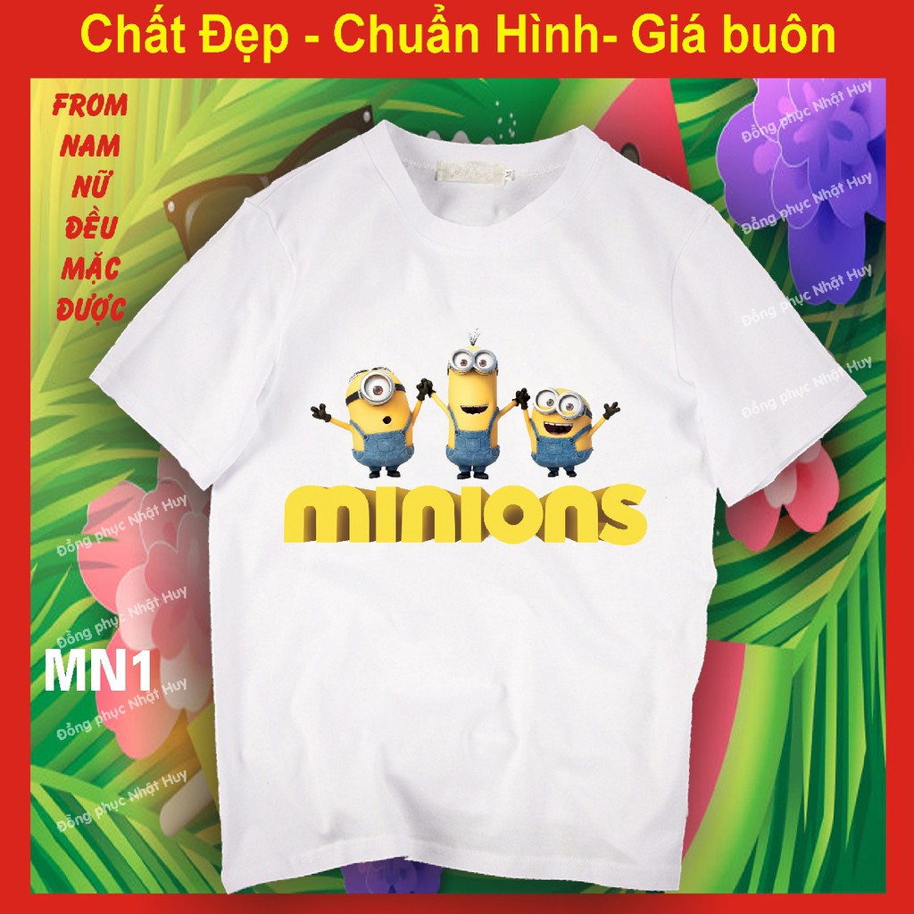 áo thun minion đẹp 15,cao cấp, bao đổi trả
