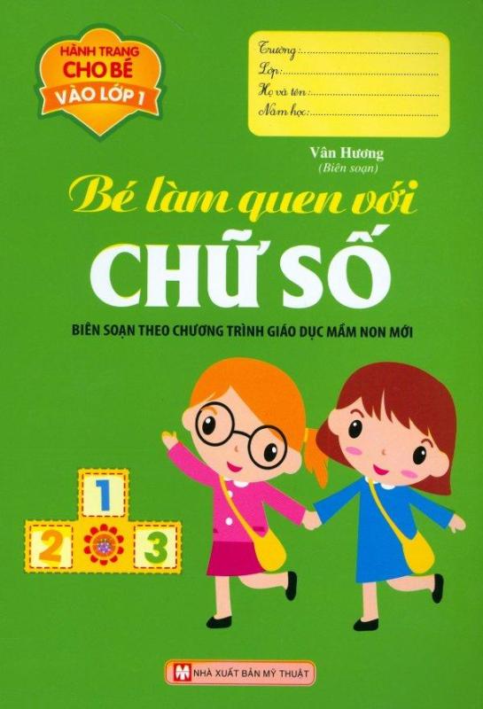 Mua Hành Trang Cho Bé Vào Lớp 1 - Bé Làm Quen Với Chữ Số