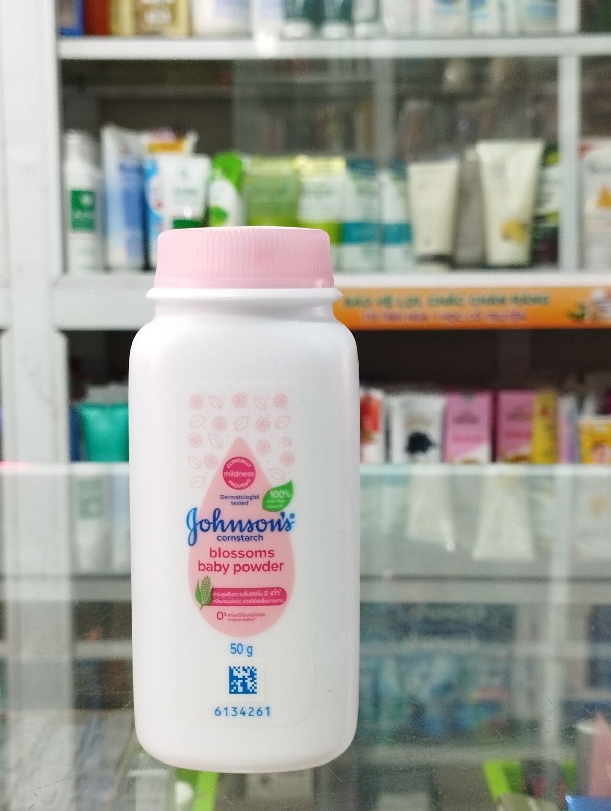 Phấn Thơm Baby Johnsons Thái Lan - màu hồng