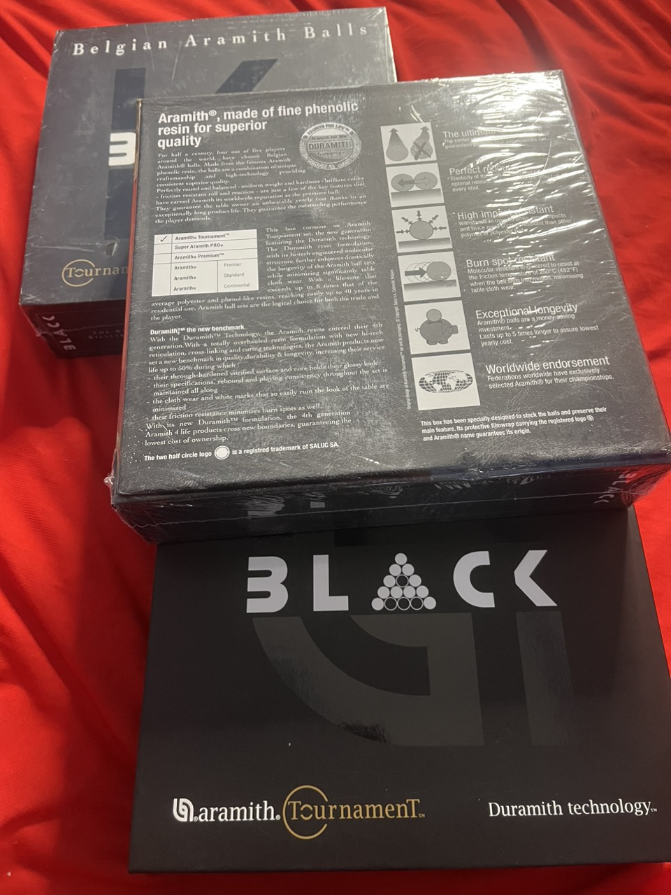 Bộ bi bida lỗ đài loan Black đài loan