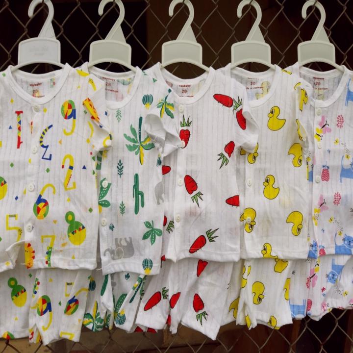 bộ cotton giấy cho bé yêu