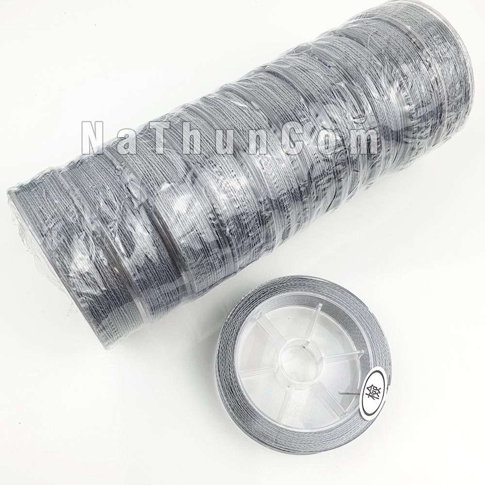 Cuộn 50m Dây cước bện PE câu cá, ban cá 14,5kg