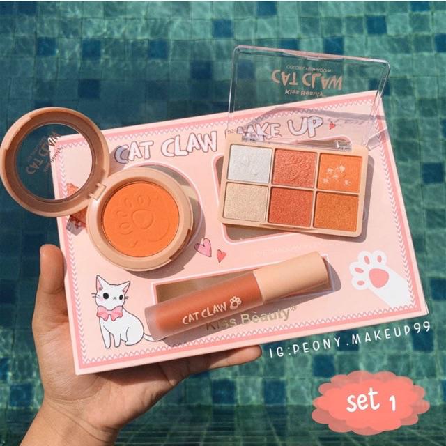 Bộ 3 Trang điểm Cat Claw Make Up
