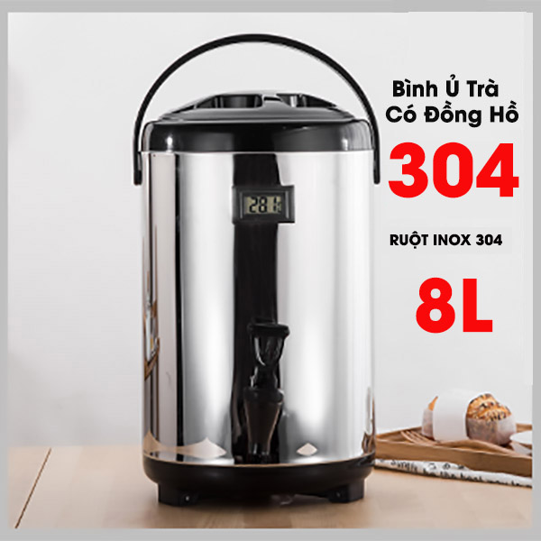 Bình Ủ Trà 8L Winner - Inox 304