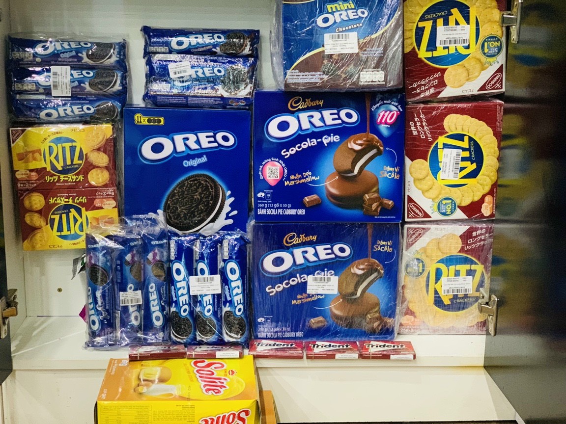 Combo 3 thanh bánh quy Oreo