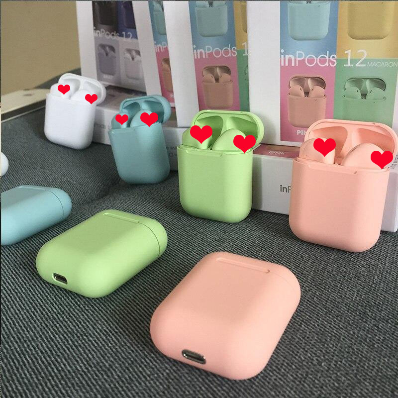 Tai Nghe Bluetooth i12s Đa Chức Năng Hỗ Trợ Cho Mọi Dòng Máy, Cửa Sổ Kết Nối - Tai Nghe Bluetooth Mini Không Dây, Tai nghe bluetooth