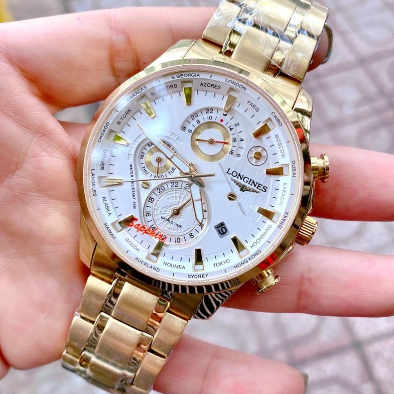 Đồng Hunan metal wire L0NGINE $ size 42ml, watches men water resistant, đồng watch men luxury