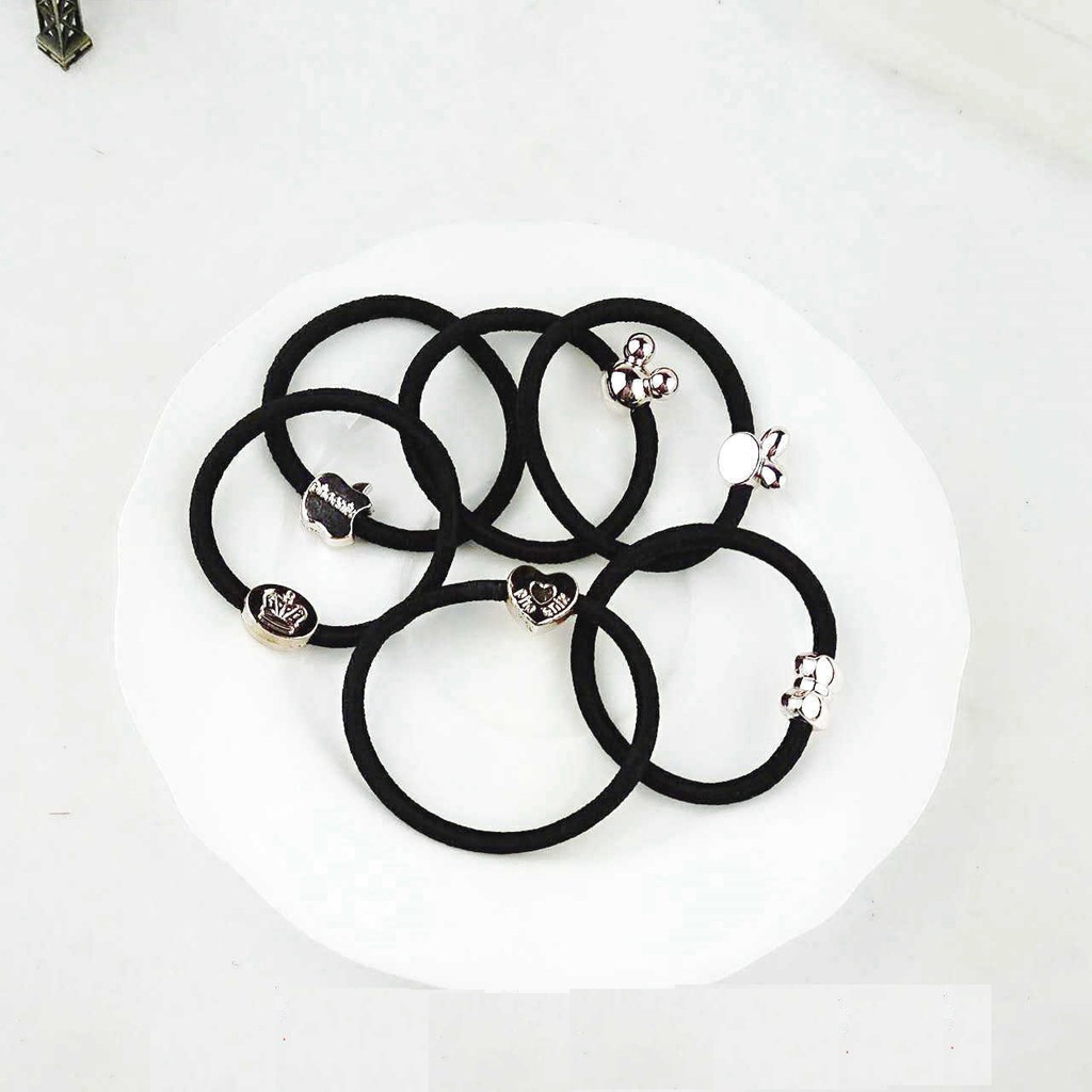 Thun Cột Tóc Cao Su Co Giãn Đầy Đặn Phong Cách  Buta