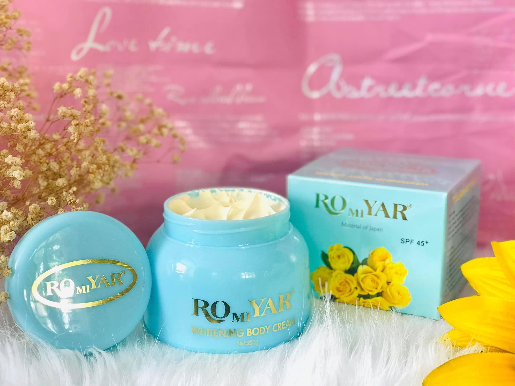 Kem Dưỡng Trắng Da Body 250g Romiyar