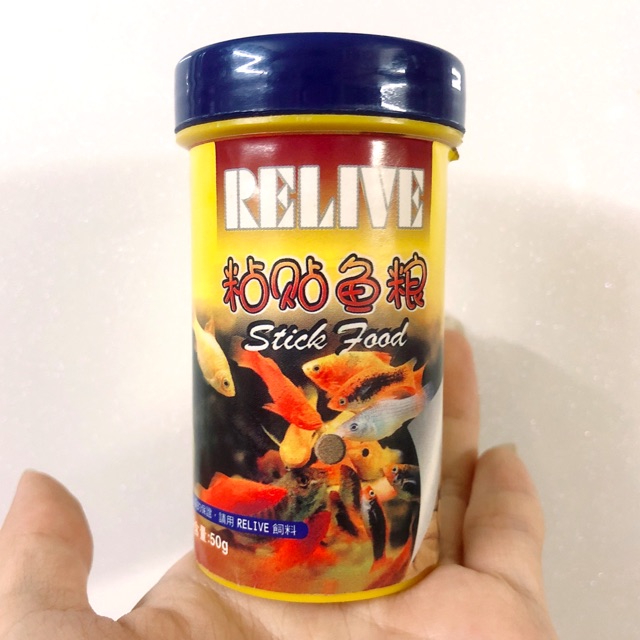 Thức ăn viên dán relive - 50g