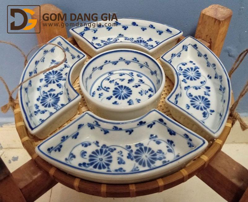 khay mứt bánh kẹo tết S2