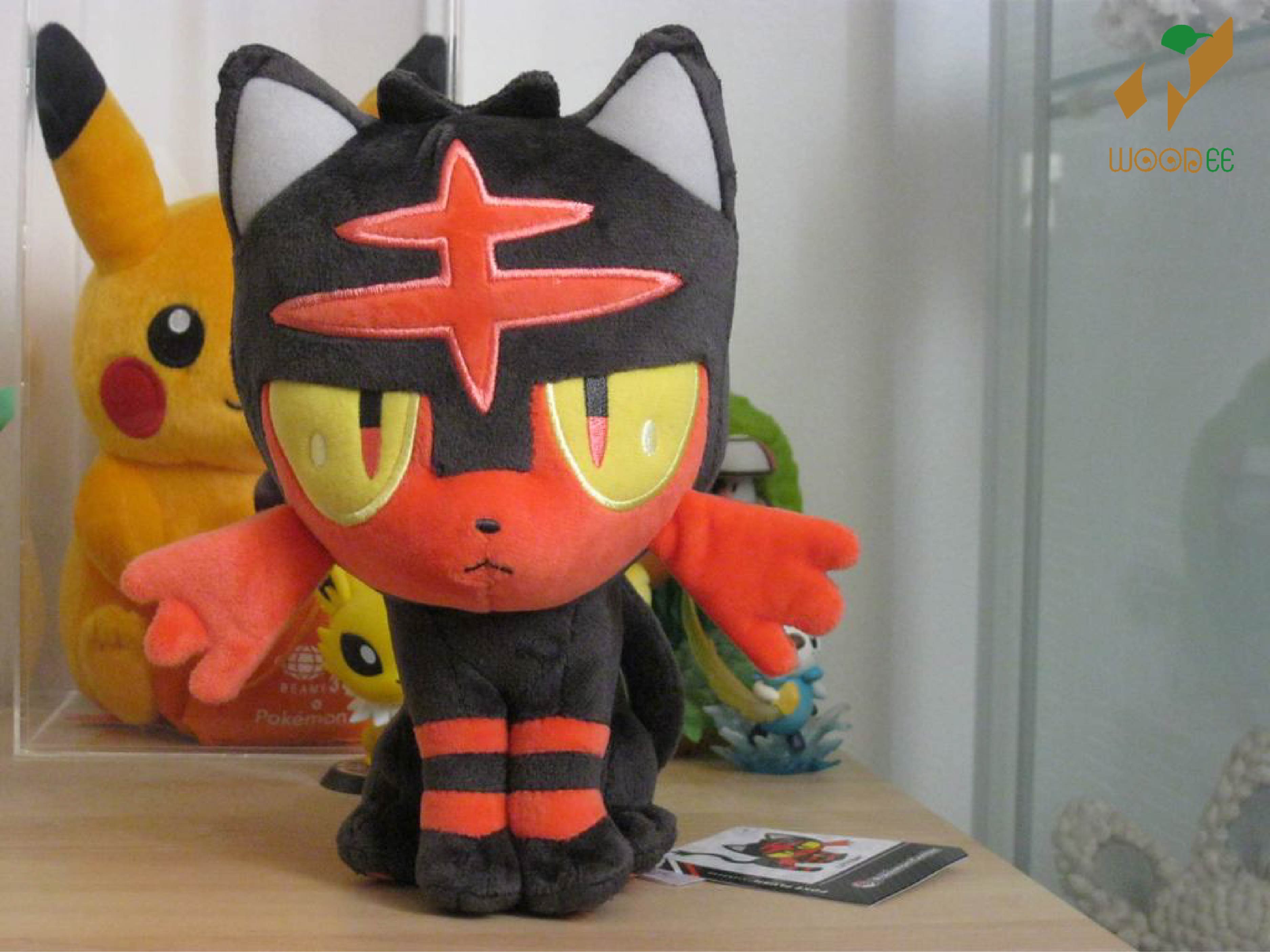 Gấu bông pokemon Litten 50cm