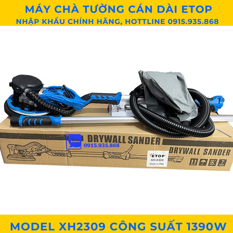 Máy chà tường cán dài etop xh-2309 1390w