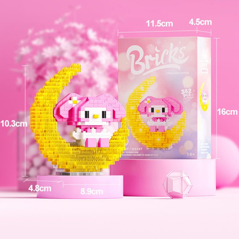 Mô hình lắp ráp phát sáng 3D, đồ chơi xếp hình lắp ráp