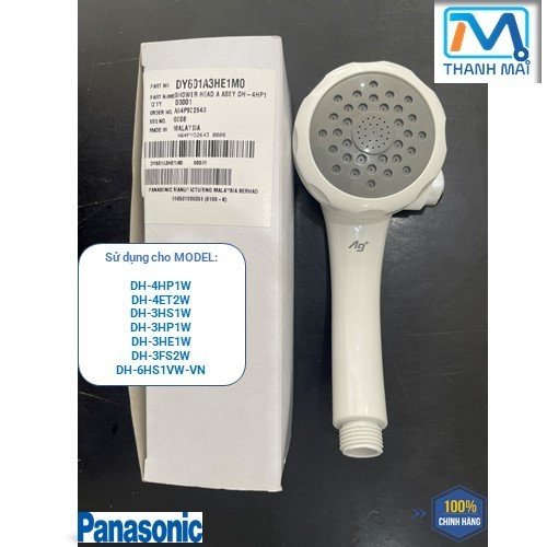 Đầu vòi sen máy nước nóng panasonic dh-4hp1w /dh-4et2w/ dh-3hs1w /dh-3hp1w/ dh-3he1w/ dh-3fs2w/ dh-6hs1vw-vn