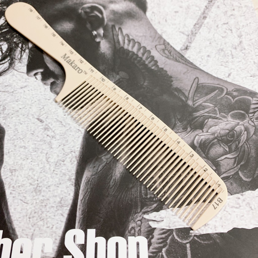 Lược cắt tóc barber bản nhỡ 2.5cm