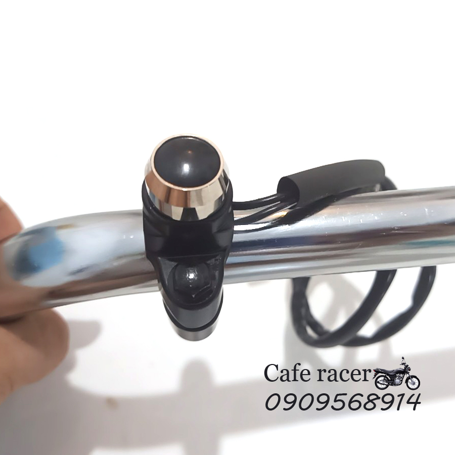 Công tắc đèn trợ sáng nhôm lắp cùm ghi đông 22mm on-off passing