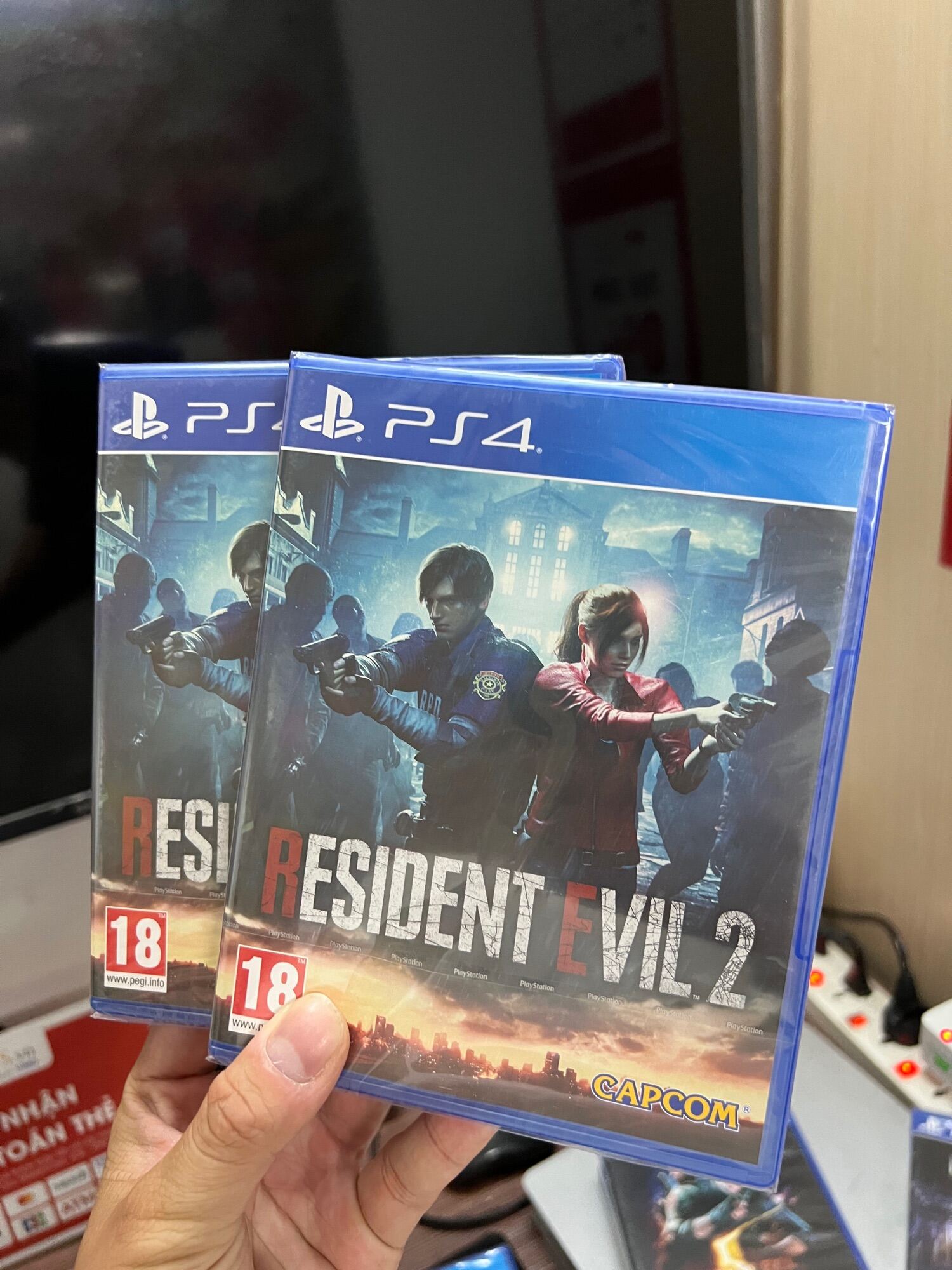 Đĩa chơi game PS4: Resident Evil 2: Remake