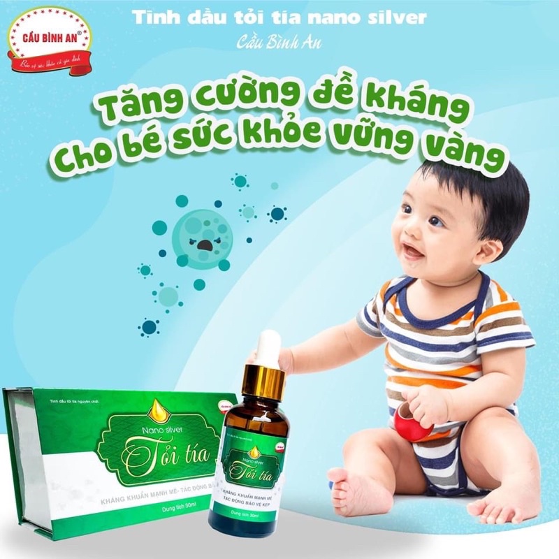 Tinh dầu tỏi cầu bình an 30ml