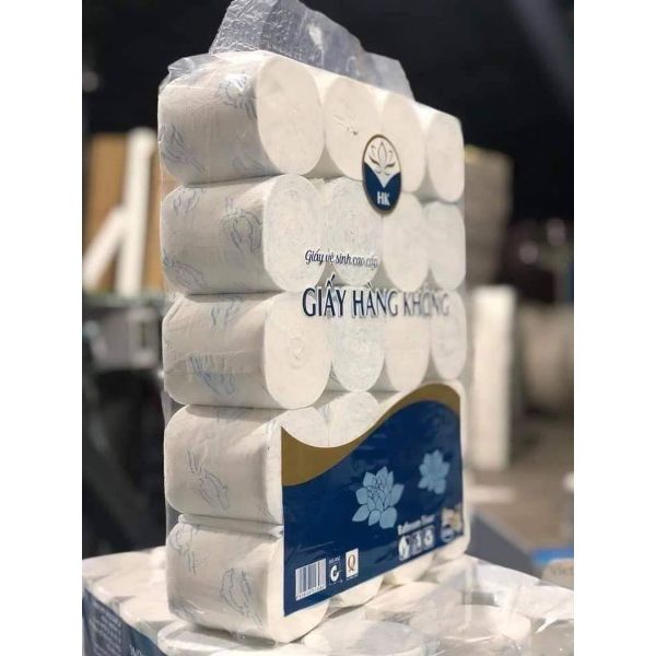 combo 20 cuộn giấy vệ sinh - không lõi siêu dai