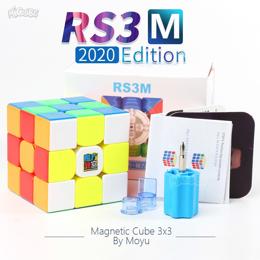 Rubik 3x3 RS3M 2021 Maglev, RS3M 2020 Rubic Nam Châm 3 Tầng...