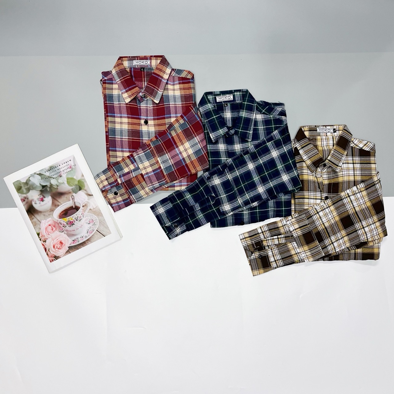 ÁO SƠ MI NAM DÀI TAY CARO THỜI TRANG HÀN QUỐC SIÊU HOT , ĐẸP TRAI TÔN DÁNG FORM CHUẨN SIÊU HOT