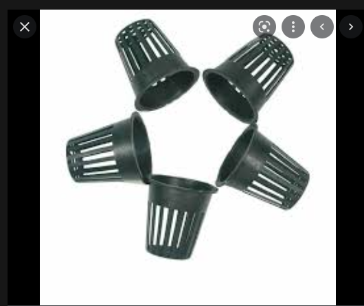 RỌ TRỒNG RAU THUỶ CANH 100 cái (đáy 38mm => lỗ khoét đặt rọ 55-60mm)
