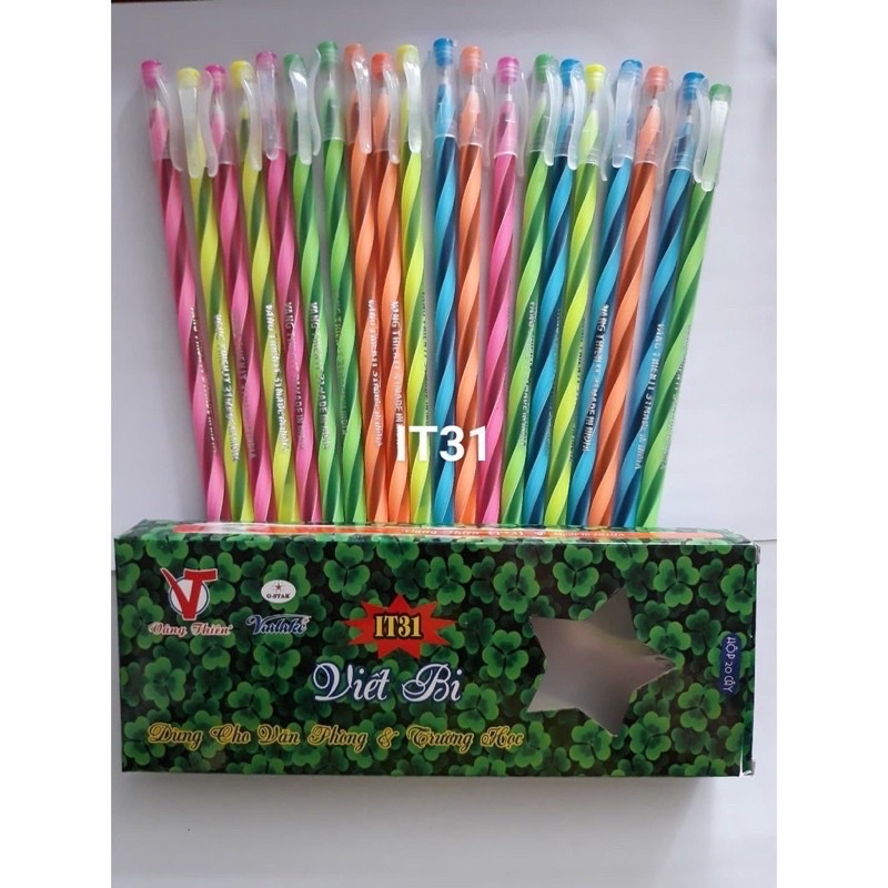 Bút bi nến Vâng Thiên : 1 cây.