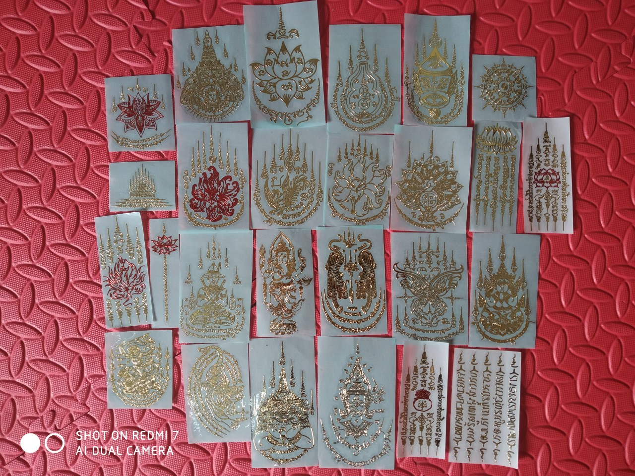 Linh phù PHƯỢNG HOÀNG LỬA THÁI LAN