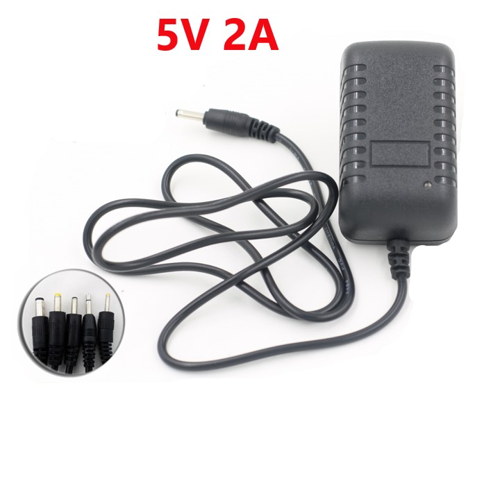 Nguồn Adapter 5V 2A Đầu Jack 5.5*2.1mm, Nguồn Adapter 5V 1A Đầu Jack 5.5*2.1mm