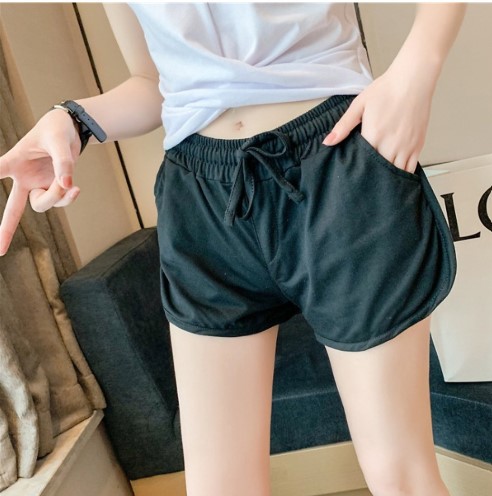 Quần short cotton nữ 4 túi thời trang