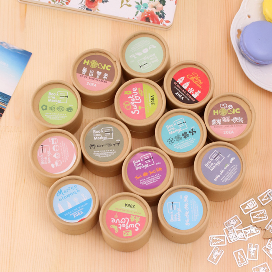 [HCM]Bộ Đánh Dấu Sách Book Line Markers - Animal