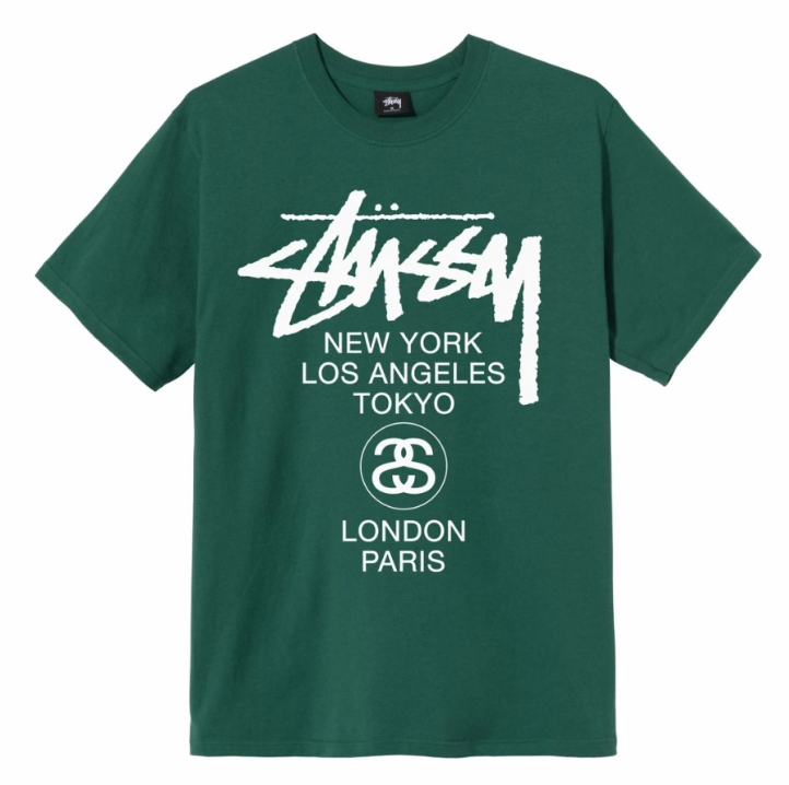 Áo thun Stussy World Tour - CÓ SẴN
