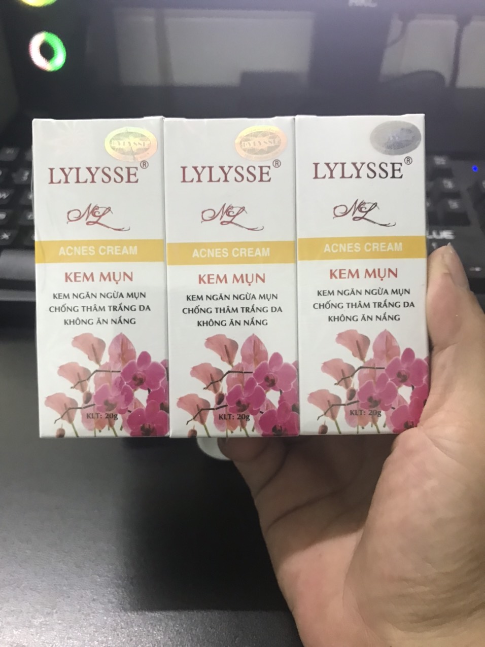 KEM MỤN THÂM MỜ SẸO LYLYSSE 20G