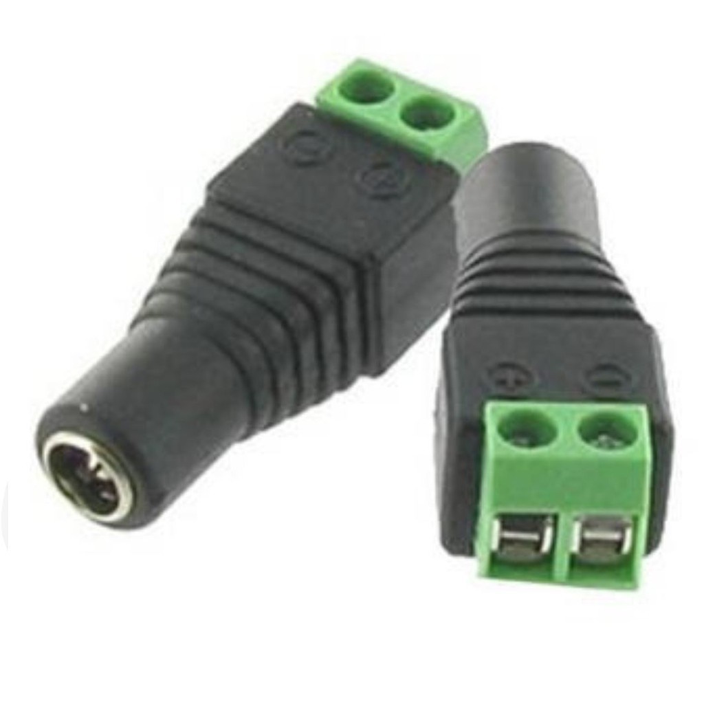 Jack nguồn DC đực và Jack DC cái