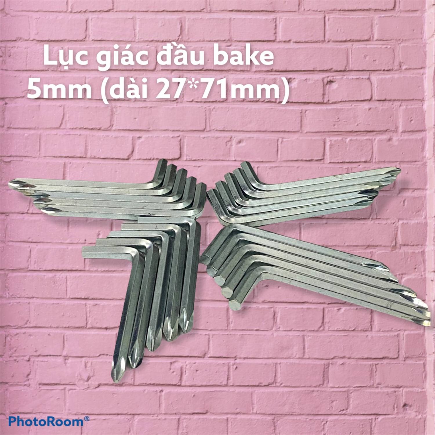 Lục giác đầu bake 5mm ( dài 27*71mm ,5 Ly)