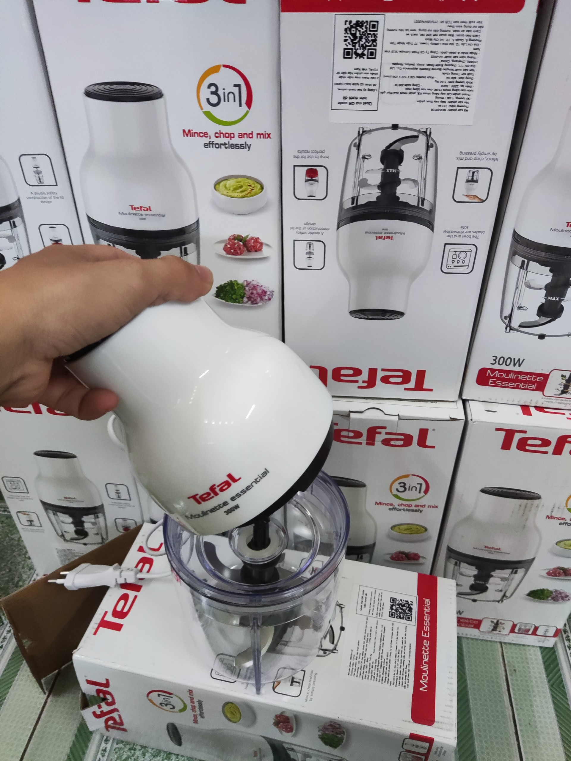 Máy xay thực phẩm Tefal Essential MB520138
