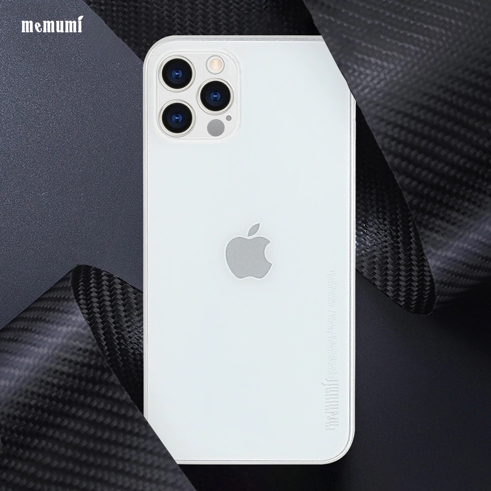 Ốp lưng siêu mỏng chống sốc Memuni cho Iphone 12, IPhone 12 Pro, Iphone 12 Pro Max siêu bền ôm sát thân máy