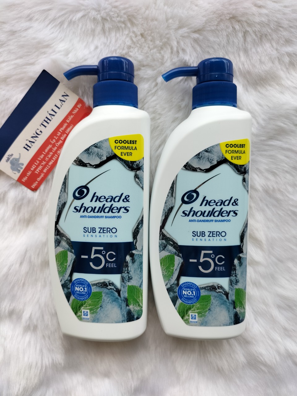 [HCM]Dầu gội Head & Shoulders Thái Lan 370ml Bạc hà mát lạnh Sub Zero