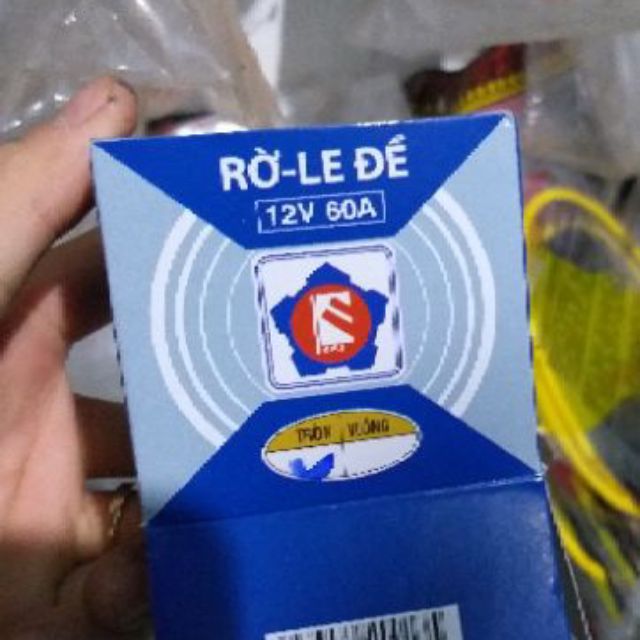 Cóc đề xe máy -Rơ le đề dream wave -role