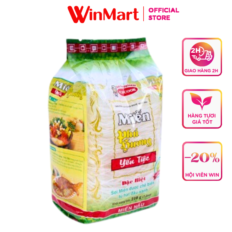 [Siêu thị WinMart] - Miến yến tiệc Acecook Phú Hương gói 210g