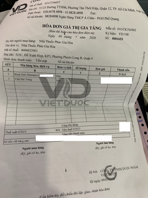 [HCM]Dầu gội nhuộm tóc DEXE (Đen)