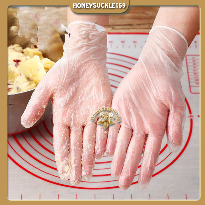 Găng PVC Tay Dùng Trong Làm Bánh Hộp 100 Chiếc