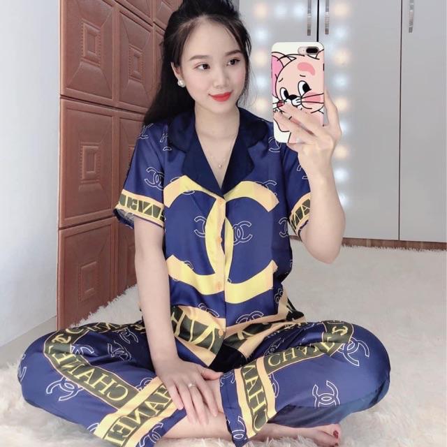 [MẪU MỚI] BỘ MẶC NHÀ PIJAMA LỤA SATIN CAO CẤP [ ẢNH + VIDEO .T.H.Ậ.T. ]