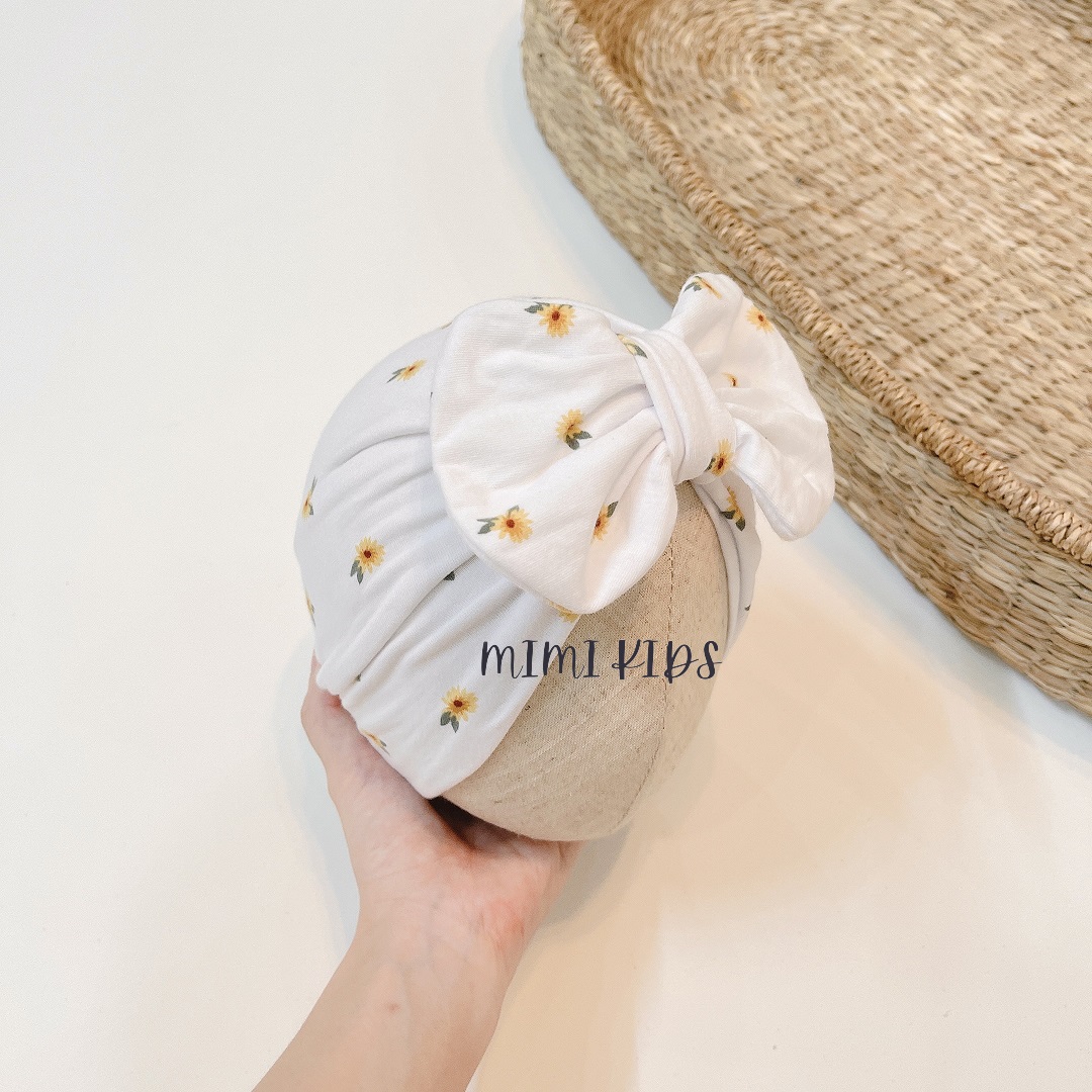 Mũ nón turban đáng yêu cho bé gái Mimi Kids MTB15