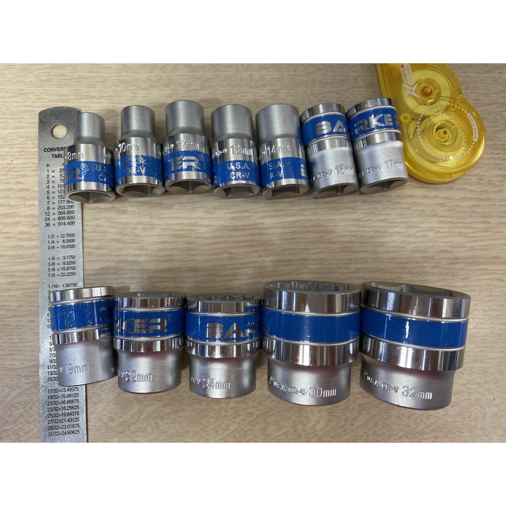 ĐẦU TUÝP BARKER ½ 8MM-32MM (ĐẦU TÍP, ĐẦU KHẨU)