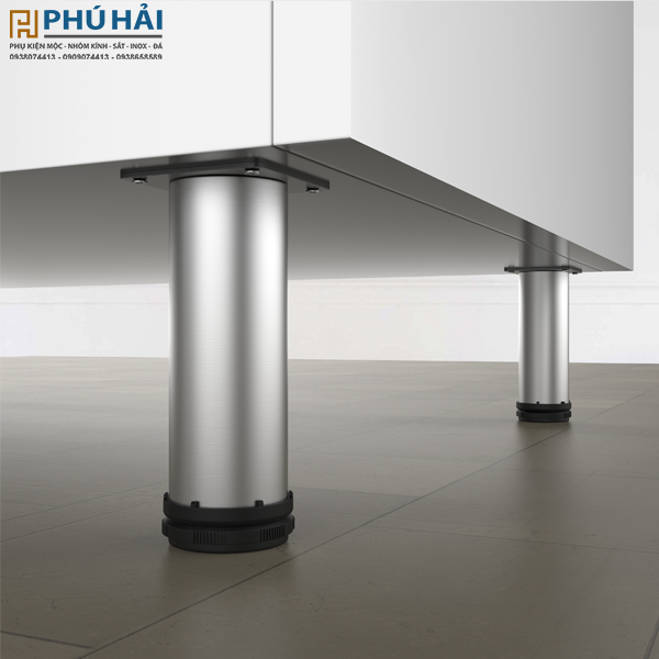 Chân tủ IVAN 08240.310 SSS inox mờ (Cái)