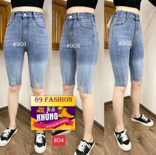quần short jean nữ cao cấp from chuẩn MKV80489 FASHION siêu hót hàng cao thumbnail